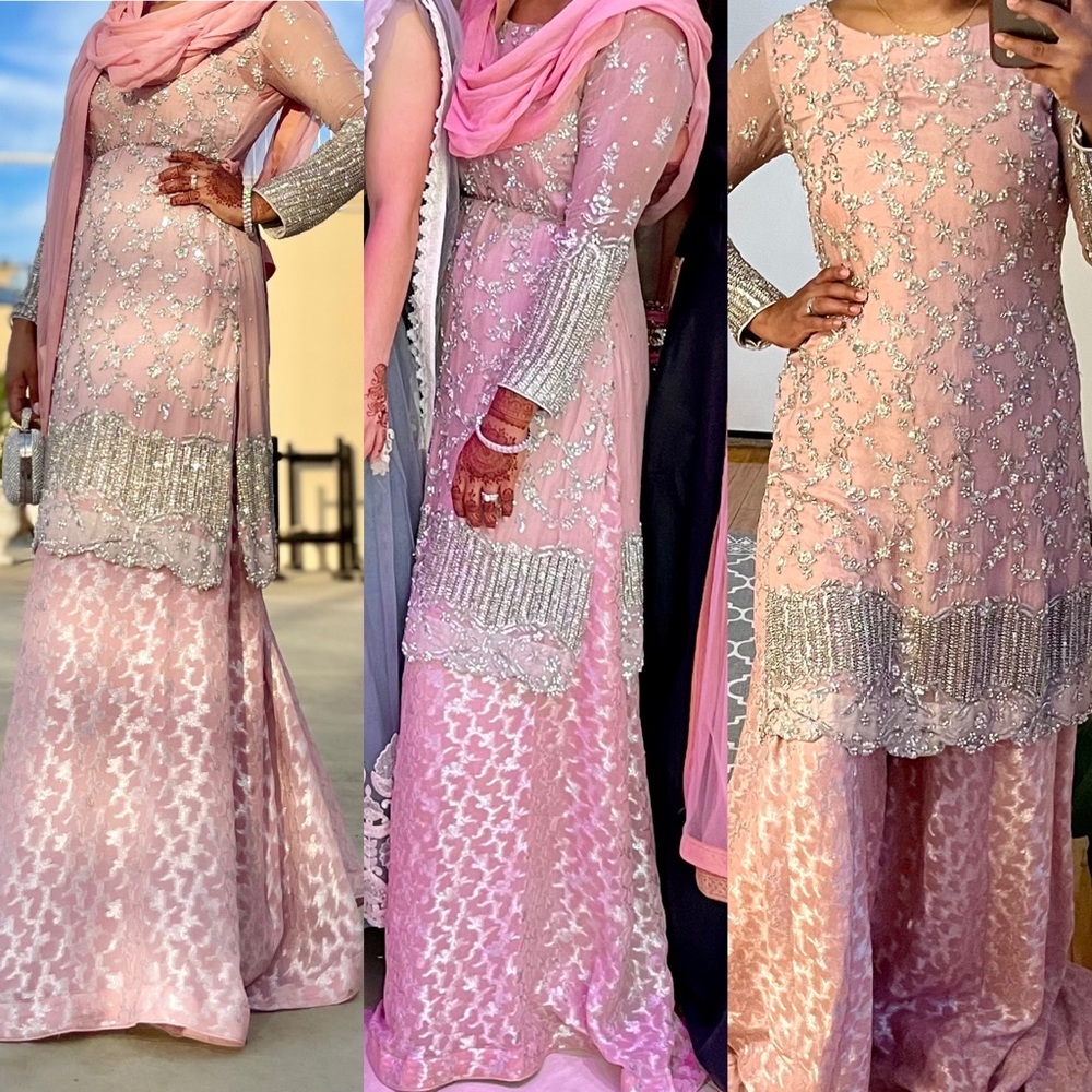 Designer Pakistani Indian Kameez Lengha - image 2